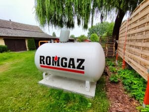 Naziemny zbiornik na gaz płynny LPG Romgaz